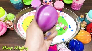 Mixing Random Things into Glossy Slime | Slime Smoothie | Satisfying Slime Videos #145