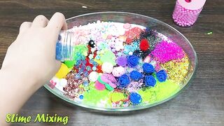 Mixing Random Things into Glossy Slime | Slime Smoothie | Satisfying Slime Videos #145