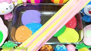 Mixing Random Things into Slime | Slimesmoothie | Satisfying Slime Videos #134