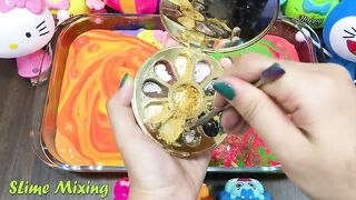 Mixing Random Things into Slime | Slimesmoothie | Satisfying Slime Videos #134