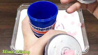 Special Series #35 Pink vs Blue | Peppa Pig and Donald Duck ! Mixing Random Things into GLOSSY Slime