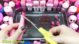 Slime Mixing | Special Series #2 PINK Hello Kitty | Mixing Random Things into Slime