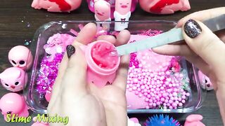 Slime Mixing | Special Series #2 PINK Hello Kitty | Mixing Random Things into Slime