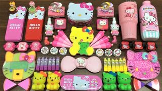 Slime Mixing | Special Series Hello Kitty | Mixing Random Things into Slime