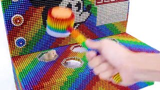Making Hit Hamster Mouse Machine With Magnetic Balls - Magnet Satisfying