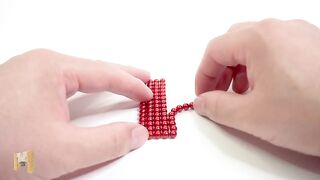 Make Minecraft Steve and Redstone Monstrosity With Magnetic Balls