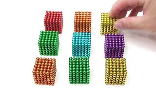 Magnets Balls VS Monster Magnets In Slow Motion | Satisfying 100% | 2888 Magnetic Balls