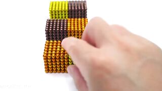 DIY - How To Make Thomas Station From Magnetic Balls | Magnetic Toy