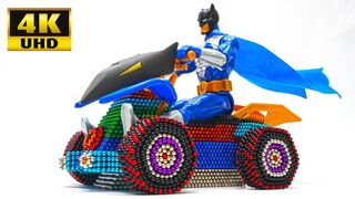 DIY - How To Make Batman Motorcycle With Magnetic Balls | Magnetic Toy 4K