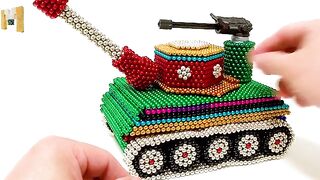 DIY - How To Make Tank With 20000 Magnetic Balls | Magnetic Toy (ASMR)