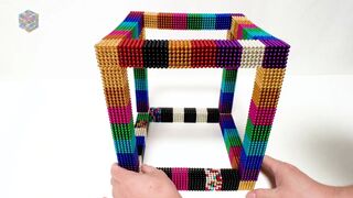 (Magnetic Balls) Playing with 20000 magnetic Balls Giant CUBE | Magnetic Toy