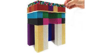 How To Make Triumphal Arch With Magnetic Balls