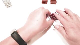 DIY How To Make Minecraft Sword With Magnetic Balls ASMR