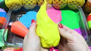 RELAXING With PIPING BAG! Mixing Random into GLOSSY Slime ! Satisfying Slime #1231