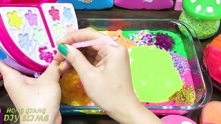 RELAXING With PIPING BAG & RAINBOW! Mixing Random into GLOSSY Slime ! Satisfying Slime #1229