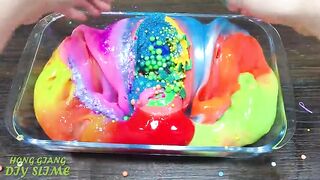 RELAXING With PIPING BAG! Mixing Random into GLOSSY Slime ! Satisfying Slime #1222
