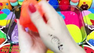 RELAXING With PIPING BAG & RAINBOW! Mixing Random into GLOSSY Slime ! Satisfying Slime #1218
