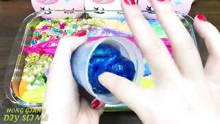 RELAXING With PIPING BAG! Mixing Random into GLOSSY Slime ! Satisfying Slime #1211