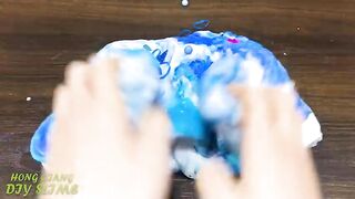 BLUE vs PINK! Mixing Random into GLOSSY Slime ! Satisfying Slime Video #1209