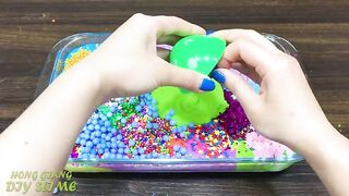 RELAXING With PIPING BAG! Mixing Random into GLOSSY Slime ! Satisfying Slime #1201