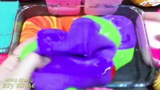 RELAXING With Piping Bag! Mixing Random into GLOSSY Slime ! Satisfying Slime #1190