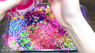 RELAXING With Piping Bag! Mixing Random into GLOSSY Slime ! Satisfying Slime #1190