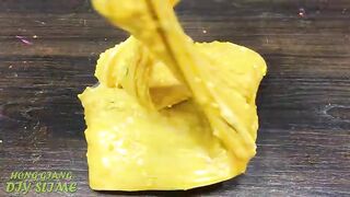 GOLD vs PINK! Mixing Random into GLOSSY Slime ! Satisfying Slime Video #1188