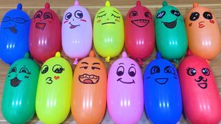 Making Slime with Funny Balloons - Satisfying Slime video #1186