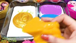 RELAXING With Piping Bag! GOLD vs GALAXY! Mixing Random into GLOSSY Slime ! Satisfying Slime #1182