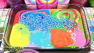 Mixing Random Things into Slime !!! Slimesmoothie Relaxing Satisfying Slime Videos #1176