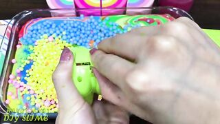 Mixing Random Things into Slime !!! Slimesmoothie Relaxing Satisfying Slime Videos #1176