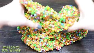 Making Crunchy Foam Slime With Piping Bags | GLOSSY SLIME | ASMR Slime Videos #1173