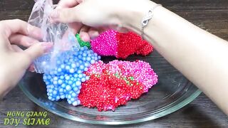 Making Crunchy Foam Slime With Piping Bags | GLOSSY SLIME | ASMR Slime Videos #1168