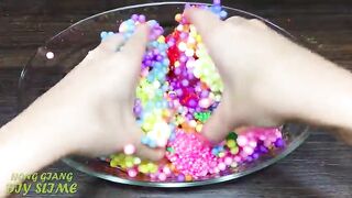 Making Crunchy Foam Slime With Piping Bags | GLOSSY SLIME | ASMR Slime Videos #1168