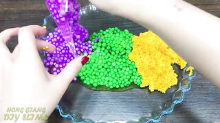 Making Crunchy Foam Slime With Piping Bags  GLOSSY SLIME  ASMR Slime Videos #1165