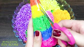 Making Crunchy Foam Slime With Piping Bags  GLOSSY SLIME  ASMR Slime Videos #1165