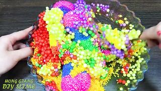 Making Crunchy Foam Slime With Piping Bags  GLOSSY SLIME  ASMR Slime Videos #1165