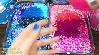 RELAXING With Piping Bag! PINK vs BLUE! Mixing Random into GLOSSY Slime ! Satisfying Slime #1162