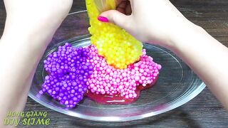 Making Crunchy Foam Slime With Piping Bags | GLOSSY SLIME | ASMR Slime Videos #1160