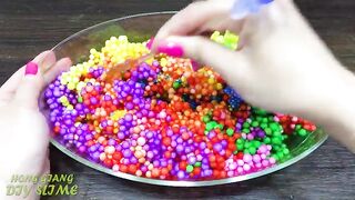 Making Crunchy Foam Slime With Piping Bags | GLOSSY SLIME | ASMR Slime Videos #1160