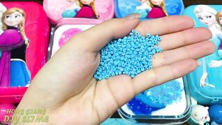 RELAXING With Piping Bag! PINK vs BLUE! Mixing Random into GLOSSY Slime ! Satisfying Slime #1159