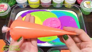 RAINBOW Piping Bags Slime! Mixing Random into GLOSSY Slime ! Satisfying Slime Video #1157