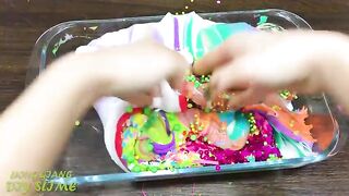 RAINBOW Piping Bags Slime! Mixing Random into GLOSSY Slime ! Satisfying Slime Video #1157