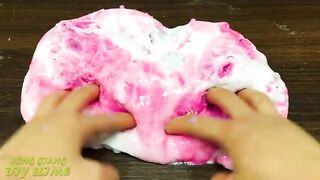 PURPLE vs PINK! Mixing Random into GLOSSY Slime ! Satisfying Slime Video #1153