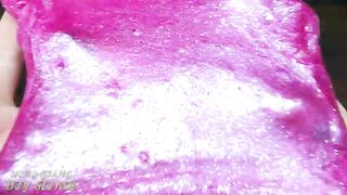 PINK vs MINT! Mixing Random into GLOSSY Slime ! Satisfying Slime Video #1150