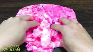 PINK vs BLUE ! Mixing Random into GLOSSY Slime ! Satisfying Slime Video #1143