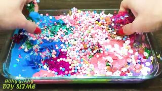 GOLD vs RAINBOW! Mixing Random into GLOSSY Slime ! Satisfying Slime Video #1140