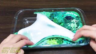 MINT vs PINK! Mixing Random into GLOSSY Slime ! Satisfying Slime Video #1118