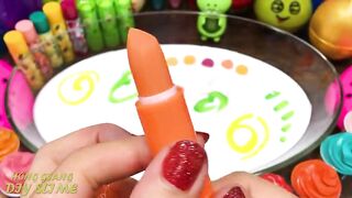 Mixing Random into GLOSSY Slime ! Satisfying Slime Video #1109