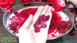 COCACOLA Slime! Mixing Random into GLOSSY Slime ! Satisfying Slime Video #1107